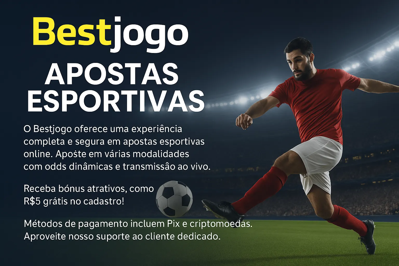 Aposte em apostas esportivas no cassino online Bestjogo