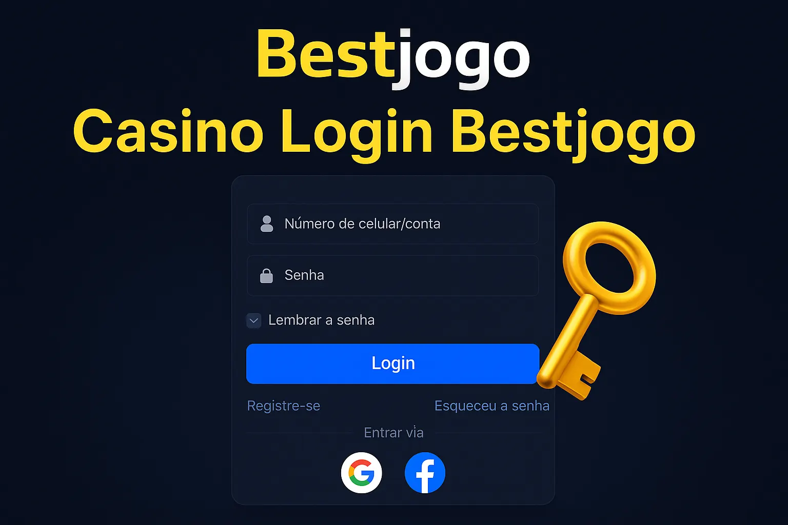Login no Cassino Bestjogo